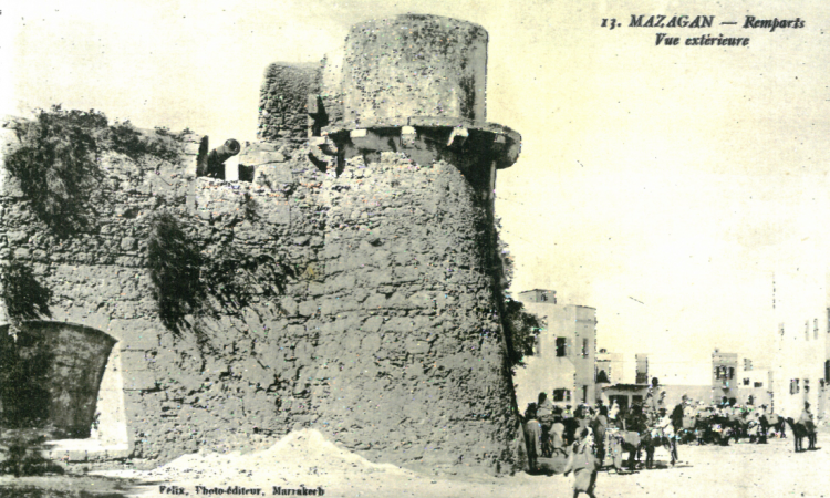 bastion sud de la cité portugaise