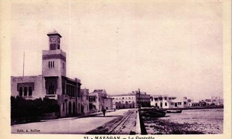 entrée de la plage municpale de Mazagan
