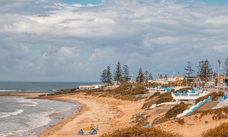plage de sii Bouzid en hivers