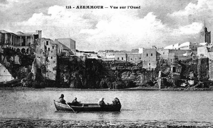 vue de l'Oum Rabie à Azemmour